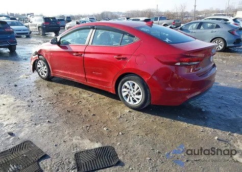 2017 Hyundai Elantra Se из США, поврежденный, VIN 5NPD74LF8HH141403